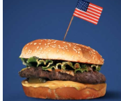 Логотип заведения American fast food